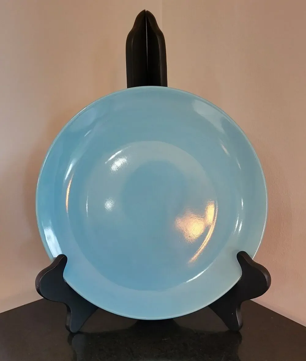 (Qty 1) Ikea Fargrik Turquoise Blue Salad Plate IKEA Of Sweden 21963